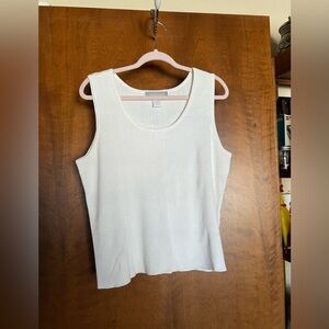 Modern Soul White Tank Top